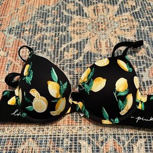 Pink Victoria’s Secret Wear Everywhere Push-Up Bra